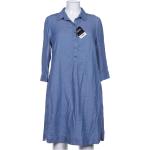 Blaue Vera Mont Robe Legere Freizeitkleider aus Denim für Damen Größe L 