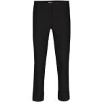 Schwarze ROBELL 7/8-Hosen aus Polyamid für Damen Größe XL 