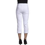 Weiße ROBELL Stretchhosen für Damen Größe M 