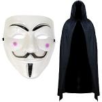 Robelli V for Vendetta Maske, Kapuze Cape & SAIS K