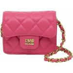 Pinke Roberto Cavalli Class Mini-Bags aus Kunstfaser mini 