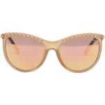 Reduzierte Sandfarbene Roberto Cavalli Cateye Sonnenbrillen aus Kunststoff für Damen 