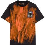 Reduzierte Orange Roberto Cavalli T-Shirts für Herren Größe M 