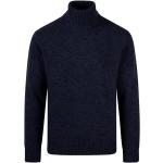 Reduzierte Blaue Roberto Collina Rollkragen Kaschmir-Pullover aus Wolle für Herren Größe XL 