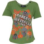 Khakifarbene Roberto Geissini T-Shirts für Damen Größe XXL 