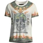 Roberto Geissini Shirt T-Shirt Herren Skull Bunt Gr. M NEU