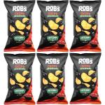 ROB'S CHIPS Originals Kartoffelchips WIE SIE SEIN SOLLTEN 6x 120g Ketchup