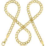 Nickelfreie Goldene Elegante Goldketten mit Weihnachts-Motiv aus Gold für Herren 