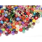 Rocailles Perlen 2mm Preciosa Ornela Tschechische 9000 Stück Glasperlen 11/0 Gemischte Farbe, Seed Beads