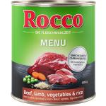 Rocco Menü Lamm, Gemüse, Reis (800 g)