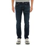 Dunkelblaue True Religion Rocco Slim Fit Jeans aus Baumwolle für Herren 