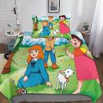 Heidi Bettwäsche Sets & Bettwäsche Garnituren mit Reißverschluss aus Polyester maschinenwaschbar 135x200 für den für den Frühling 