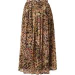 Reduzierte Hellgrüne Animal-Print Warehouse Festliche Röcke mit Reißverschluss aus Polyester für Damen Größe XS Große Größen 