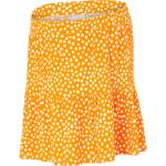 Orange MAMA LICIOUS Mini Umstandsröcke mit Volants aus Polyester für Damen Größe S 