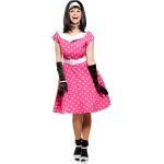 Pinke Buttinette Elvis Presley Faschingskostüme & Karnevalskostüme für Damen 