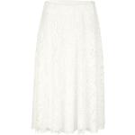 Offwhitefarbene Unifarbene Elegante Alba Moda Festliche Röcke aus Kunstfaser für Damen für den für den Frühling 