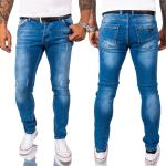 Reduzierte Royalblaue Rock Creek Ripped Jeans & Zerrissene Jeans aus Denim für Herren 