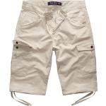 Sandfarbene Rock Creek Cargo-Shorts aus Baumwolle für Herren Größe XXL für den für den Sommer 