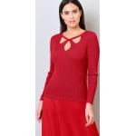 Rote Unifarbene Alba Moda Midi Sommerröcke aus Kunstfaser für Damen Größe XS für den für den Sommer 