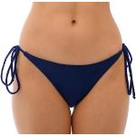 Marineblaue Sexy Bikinihosen zum Binden ohne Verschluss für Damen Größe M 