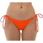 Orange Sexy Bikinihosen zum Binden ohne Verschluss für Damen Größe S 