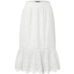 Reduzierte Weiße TCHIBO A Linien Röcke aus Baumwolle für Damen Größe M 