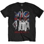 Rock Off The Who Unisex Eco T-Shirt: American Tour '79, Schwarz , Large
