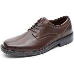 Dunkelbraune Business Rockport Hochzeitsschuhe & Oxford Schuhe mit Schnürsenkel leicht für Herren Größe 46 