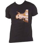 Schwarze Kurzärmelige Ariana Grande T-Shirts maschinenwaschbar für Herren Größe L 