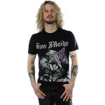 Schwarze Iron Maiden T-Shirts für Herren Größe S 