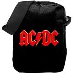 Rocksax Crossbody Bag AC/DC Red Logo Messenger Bag 21 cm x 16 cm x 5,5 cm - Offizielles Lizenzprodukt