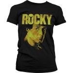 Rocky Sylvester Stallone Girly Tee Damen T-Shirt Black