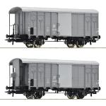 SBB - Schweizerische Bundesbahnen Roco Güterwagen 2-teilig 