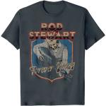 Rod Stewart - "Forever" T-Shirt für Herren/Damen Uni RO8437 (XL) (Anthrazit)