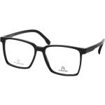 Schwarze Rodenstock Quadratische Kunststoffbrillen für Herren 