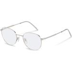 Reduzierte Silberne Rodenstock Panto-Brillen aus Metall für Damen 