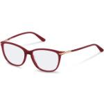 Reduzierte Cremefarbene Rodenstock Vollrand Brillen aus Kunststoff für Damen 