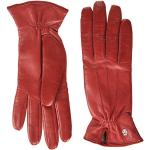 Rote Roeckl Classic Damenfäustlinge & Damenfausthandschuhe aus Nappaleder Größe 7.5 