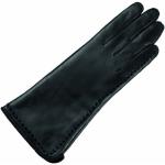 Schwarze Roeckl Klassiker Fingerhandschuhe aus Leder für Damen Größe 7.5 