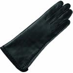 Schwarze Roeckl Lederhandschuhe aus Leder für Damen Größe 8 