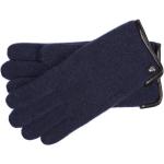 Marineblaue Roeckl Damenhandschuhe aus Leder Größe 7.5 