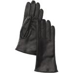 Schwarze Roeckl Lederhandschuhe aus Leder für Damen Größe 6.5 