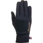 Schwarze Roeckl Handschuhe Größe 7 für den für den Winter 