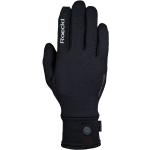 Schwarze Roeckl Handschuhe aus Polyamid Größe 10 für den für den Winter 