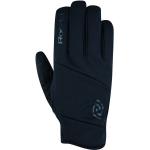 Schwarze Roeckl Handschuhe aus Softshell Größe 7 