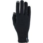 Schwarze Roeckl Sports Touchscreen-Handschuhe ohne Verschluss enganliegend für Herren Größe XS 