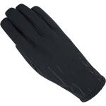Schwarze Elegante Roeckl Damenhandschuhe mit Tiermotiv aus Softshell Größe 7.5 für den für den Winter 