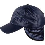 Marineblaue Röhnisch Snapback-Caps mit Klettverschluss aus Polyamid für Damen Einheitsgröße für den für den Winter 