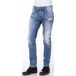 Blaue Slim Fit Jeans aus Denim für Herren 