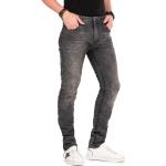 Anthrazitfarbene Sportliche Slim Fit Jeans aus Denim für Herren 